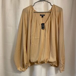 Peach Express Blouse (nwt)